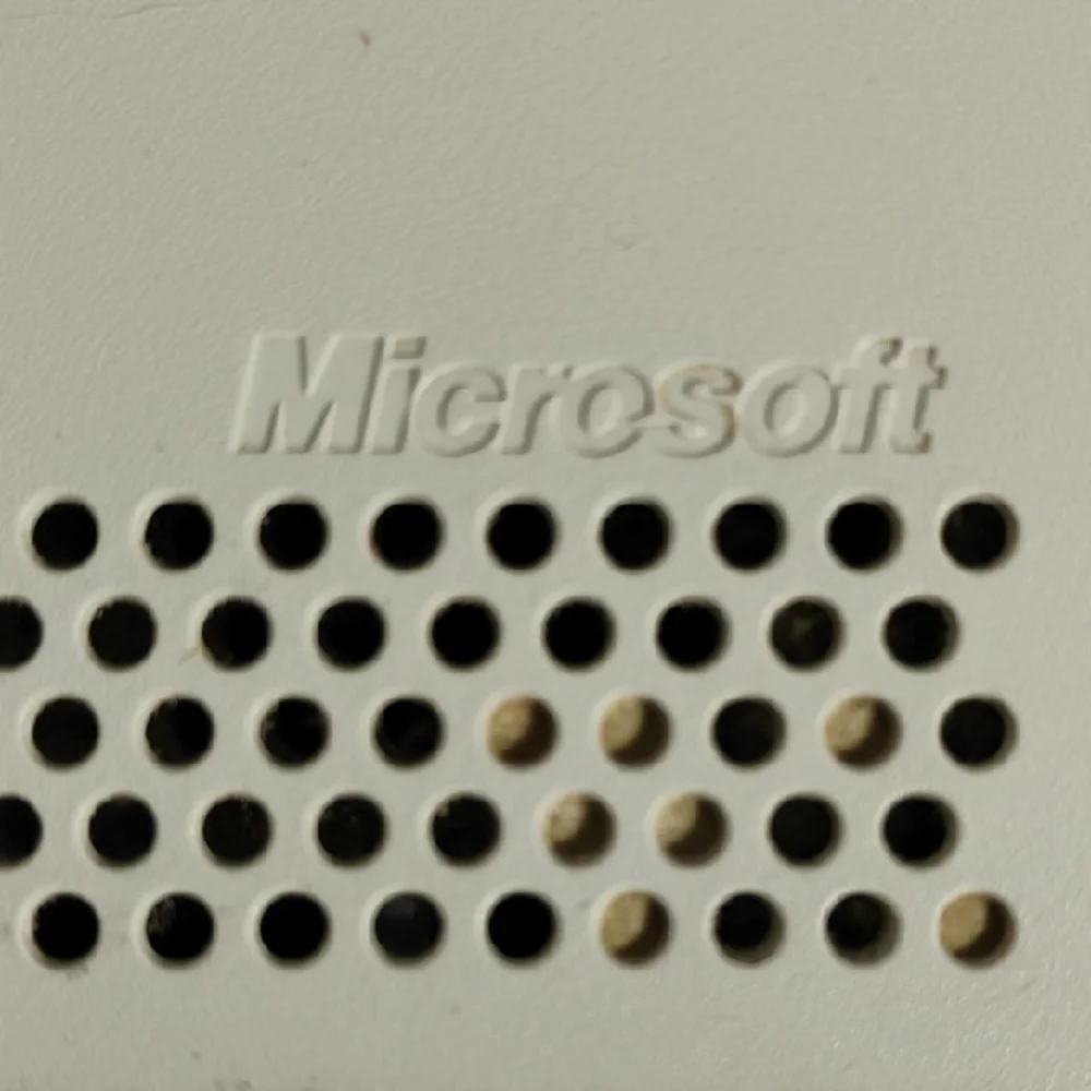 Xbox 360 Console with Purple and White Design As Is Parts Only